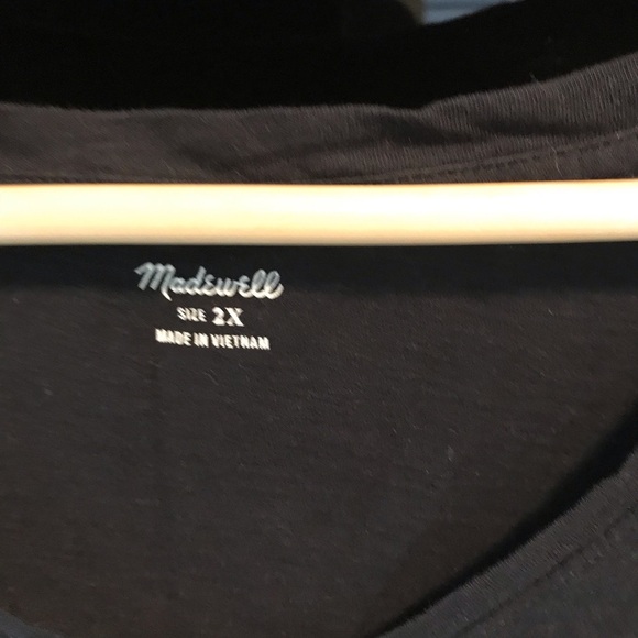 Madewell basic V neck T-shirt back EUC - Picture 5 of 8